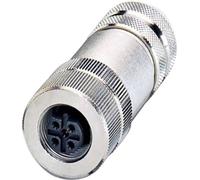 Fiche droite PROFIBUS LAPP AB-C5-M12FSB-PG9-SH-AU 22260646 Pôle: 5 argent 1 pc(s)