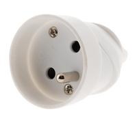 Fiche femelle 16A 2P+T - Blanc - Zenitech