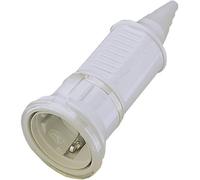 Fiche électrique femelle avec terre MENNEKES 10751 plastique 230 V blanc IP44