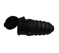 Zenitech – Fiche caoutchouc femelle 16A 2P+T IP44 étanche Noir
