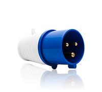Fiche Électrique Industrielle Bleue à 3 Broches IP44 32A 240V Fiche Mobile de Rechange Pour Caravane de Camping Industrielle