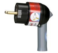 Legrand Fiche plastique 050176 – 2P+T 16A, extraction facilitée, sortie latérale, noir