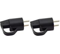 Fiche électrique mâle 16A + terre à anneau (Lot de 2)
