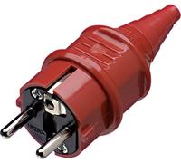 Fiche électrique mâle avec terre MENNEKES 10839 plastique 230 V rouge IP44