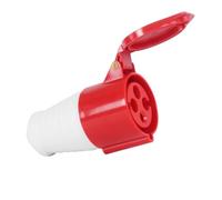 Fiche et prise industrielles solides 4 conducteurs 16A mâle et femelle connecteur d'aviation étanche antidéflagrant 380V(Connector)