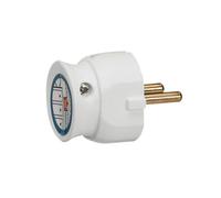 Fiche extra plate 2P 16A - blanc LEGRAND