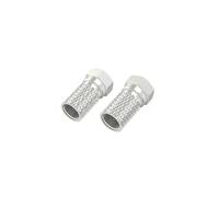Fiche F mâle, 5,5 mm, à vis, 2 pièces
