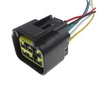 Fiche Faisceau D'allumage Compatible Avec Ford Pour Mondeo FW-C-6M-B FW-C-6F-B Connecteur De Bobine D'allumage Automobile À 6 Broches Avec Fils Et Prises Pour Câbles(A Female wires)