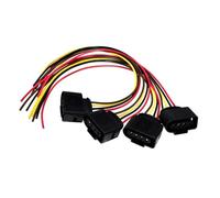 Fiche Faisceau D'allumage Compatible Avec VW Pour Golf 2012-2016 Pour Passat Pour Polo 2013-2016 Connecteur De Bobine D'allumage Réparation Faisceau De Câbles 8K0973724 4B0973724(4Pcs with wires)