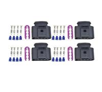 Fiche Faisceau D'allumage Compatible Avec VW Pour Jetta Pour Sharan Pour Touareg 2011-2016 2011340 1J0998724 Pack Bobine D'allumage Connecteur Prise Câblage Faisceau Métier À Tisser(4 Set No Wire)