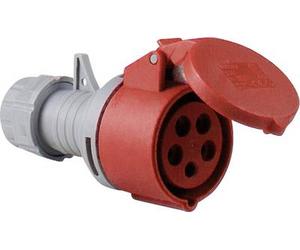 Fiche femelle CEE - 16 A - 5 pôles - 400 V - 60425