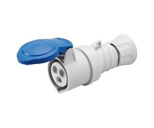 FICHE FEMELLE IEC PRISE MOB.HP IP44 2P+T 16A 230V 6H