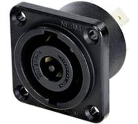 Fiche haut-parleur embase femelle, contacts droits Neutrik NLT8MPXX-BAG Nombre de pôles: 8 noir 1 pc(s)