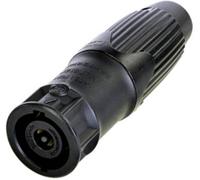 Fiche haut-parleur embase femelle, contacts droits Neutrik NLT8MXX-BAG Nombre de pôles: 8 noir 1 pc(s)