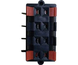 Fiche haut-parleur embase femelle horizontale TRU COMPONENTS 737763 Nombre de pôles (num): 8 noir 1 pc(s)