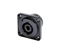 Fiche haut-parleur mâle, droit Neutrik NLT4MPXX-BAG Nombre de pôles: 4 noir 1 pc(s)