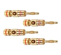 Fiche haut-parleur mâle, droit Oehlbach 3002 Nombre de pôles: 2 or 4 pc(s)
