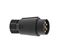 Fiche HELLA 7 pôles, 12 V "N" (ISO 172 plastique)