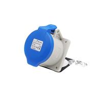 Fiche industrielle 32A 3 conducteurs montage en saillie dissimulé mobile connecteur prise TYPR231(Concealed straight seat TYPR5801)