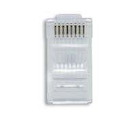 Fiche (lot de 10) RJ45 mÃ¢le Ã sertir contacts dorÃ©s