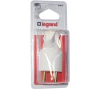 Fiche mâle 2 phases + terre - LEGRAND - Annela - Plastique - Blanc - Intérieur