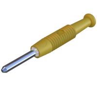 Fiche miniature, isolée Ø de la broche: 2 mm SKS Hirschmann CO MST 3 973509103 jaune