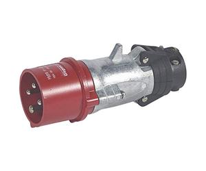 Fiche mobile droite Hypra 16A - 3P+T - 380V~ à 415V~ - métal - IP44