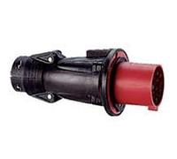 Fiche mobile droite Hypra 32A - 3P+N+T - 380V~ à 415V~ - caoutchouc - IP44