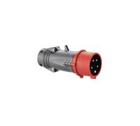 Legrand Fiche mobile droite 052244 Hypra plastique IP44 16A 380-415V 3P+N+T Rouge