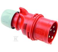 Fiche mobile Shark 16A 400V 3P+T+N IP44 7015-6