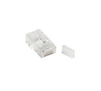 StarTech Connecteur modulaire RJ45 Cat6 CRJ45C6 pour fil solide - pack de 50