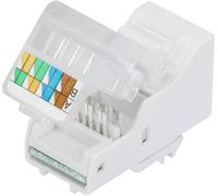 Fiche modulaire femelle TRU COMPONENTS 1365812 RJ45 femelle, droit gris 1 pc(s)