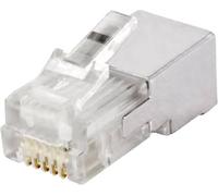 Fiche modulaire mâle econ connect MPL6/6RG RJ12 mâle, droit Pôle: 6 métal