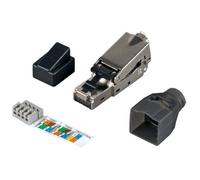 Fiche Modulaire RJ45 - OEM - IWP-8P8C-TLS - Cat.6 - STP - Zinc