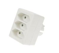 Fiche Multiple, 3 Prises Euro