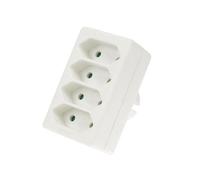 Fiche Multiple, 4 Prises Euro