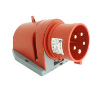 Fiche murale CEE en saillie 5P 32A 400V IP44