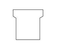 Nobo 2001002 Lot de 100 Fiches T Indice 1 Blanc