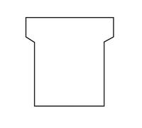 Fiche Plan Indice 2 Blanc - Paquet De 100