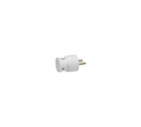 Legrand Fiche plastique 050416 - 2P+T 16A Franco-belge sortie latérale Blanc