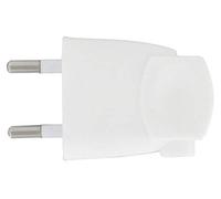 Fiche plastique blanche - 2P femelle - Dhome
