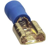 Fiche plate 6,3-2,5 mm Sinuslive FS 6,3-2,5 FLACHSTECKER, 10 STÜCK