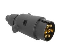 Fiche pour remorque - CARPOINT - 0429503 - 7 pôles - Plastique - Noir