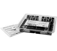 Fiche RJ45 mâle CAT 6A blindé Telegärtner 100023043 RJ45 mâle, droit métal 10 pc(s)