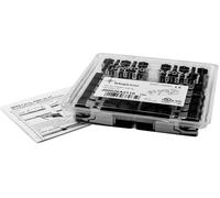 Fiche RJ45 mâle CAT 6A blindé Telegärtner 100023044 RJ45 mâle, droit métal 10 pc(s)