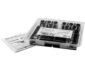 Fiche RJ45 mâle CAT 6A blindé Telegärtner 100023045 RJ45 mâle, droit métal 10 pc(s)