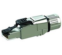 Fiche RJ45 mâle CAT 6A blindé Telegärtner 100023084 RJ45 mâle, droit 1 pc(s)
