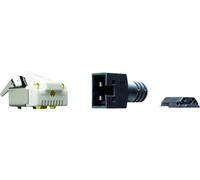 Fiche RJ45 mâle CAT5 Yamaichi Y-CONKIT-11 mâle, droit Pôle: 8P4C noir 1 pc(s)