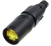 Fiche RJ45 mâle droite Neutrik NE8MX-B RJ45 mâle, droit jaune, noir
