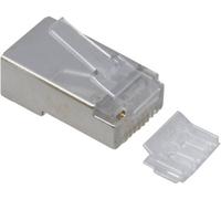 Fiche RJ45 mâle droite TRU COMPONENTS TC-2525010 RJ45 mâle, droit Pôle: 8P8C 50 pc(s)